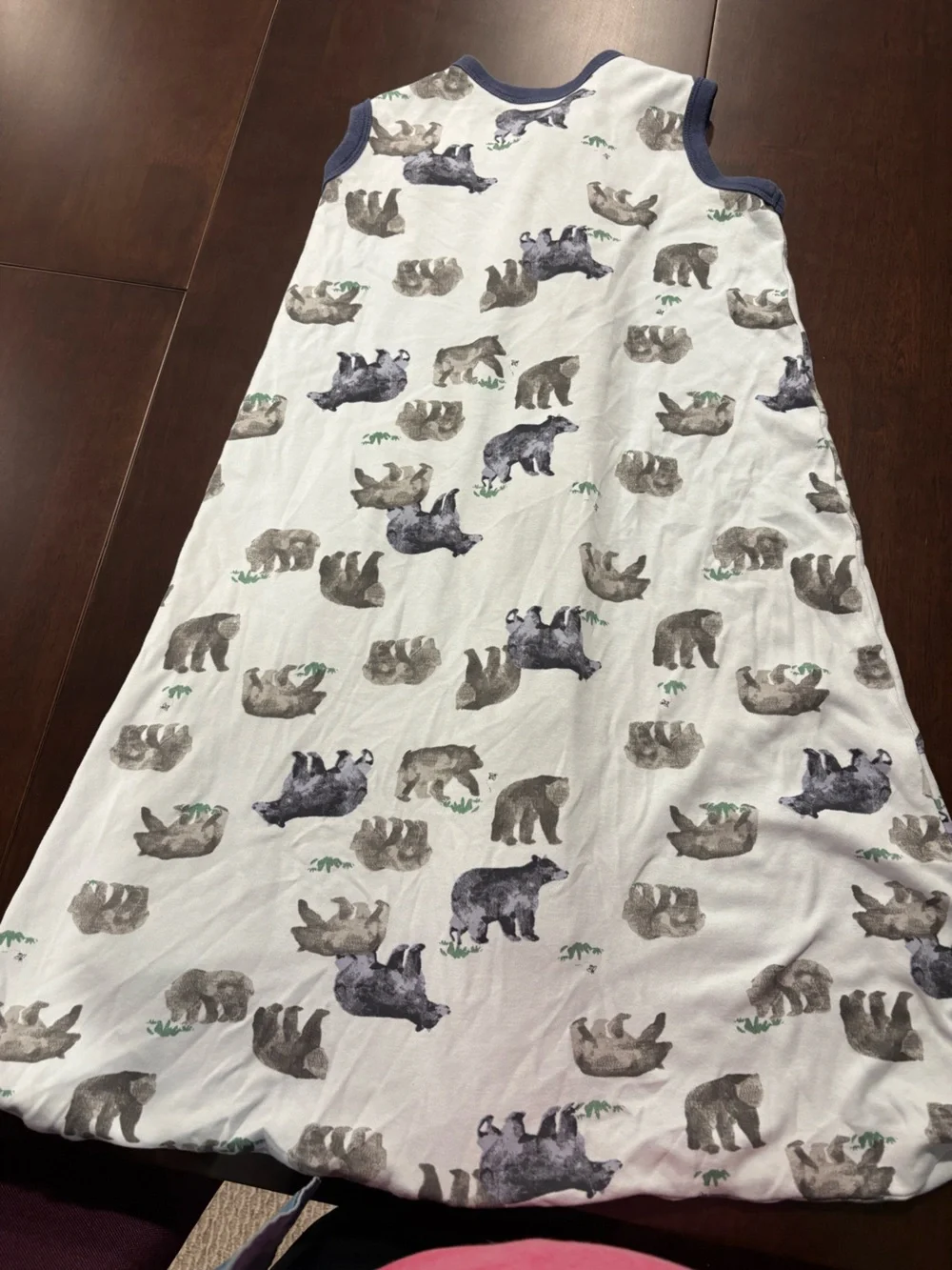 Burt’s bees beekeeper baby sleep sack medium 6-12 months bear print
